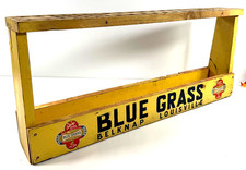 Antique Blue Grass Hardware Wooden Store Display Sign Belknap Louisville KY picture