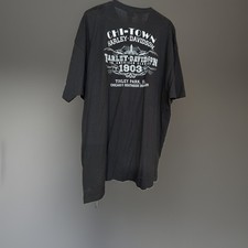 Harley-Davidson Black Graphic T-Shirt Chi-Town Tinley Park IL XXXL picture