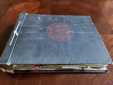 1922-26 University Of Pennsylvania Scrapbook. T. Truxtun Hare Autograph. picture