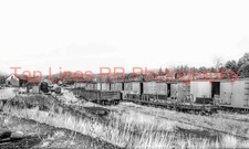 Bridgton & Harrison   Junction Interchange Yard Scene  Circa 1940 NEW 5X8 PHOTO picture
