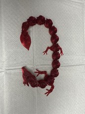 Articulated Rose Dragon 3D Printed Flexi Fidget Toy Sensory Desk Gift picture