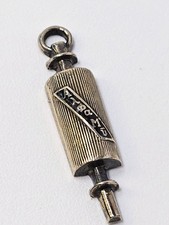 Vintage Medical Syringe Fob - Engraved - Unknown Society picture