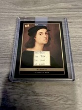 2024 Pieces Of The Past ARTIST RAPHAEL Authentic Relic picture