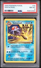 1999 Fossil #44 Tentacruel PSA 8 NM Mint Pokemon picture
