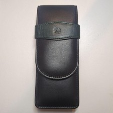 Mint PELICAN Leather Black Green w/ Case picture