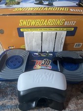 RARE Vintage 2001 Snowboarding Blitz Virtual Reality Game VR 3D TESTED/WORKING picture