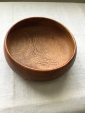 Vintage Kamani Wood Bowl Handcrafted Philippines MCM 5.5″Diameter picture