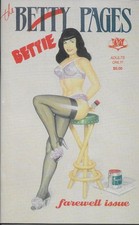 THE BETTY PAGES  #9 FAREWELL ISSUE RARE 1993 FANZINE  picture