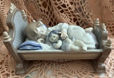 Lladro 5717 Rock A Bye Baby Mint Condition Retired No Box L@@K picture