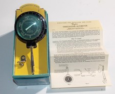 VTG Taylor 2056C Auto Altimeter Barometer Forecaster Rochester NY Mint In Box picture