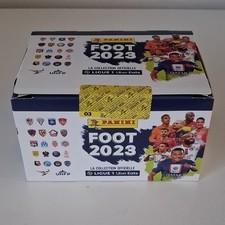 Panini Foot 2023 Ligue 1 Sealed Box 100 Pouches Rookie Stickers Messi Neon  picture