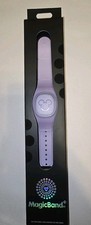 NEW Disney Parks Magic Band Plus + Solid Lilac Purple UNLINKED W/ CABLE INCLUDED picture