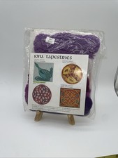 IONA Tapestries Trinity Circle Kit from Scotland 9.8” Diameter New Purple picture