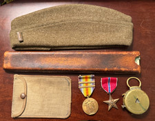 WW 1 - 2 era militaria lot picture