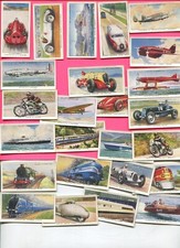 1938 W.D. & H.O. WILLS SPEED COLLECTOR 50 TOBACCO CARD SET picture