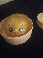 squishy bun golden glitter dumpling picture