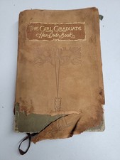 Vtg 1919 The Girl Graduate's Record Book, BURLINGTON, KS, See Photos picture