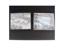 Antique 1920s Boston Circus Parade Camels Wagon Glass Plate Negatives (2) OOAK picture