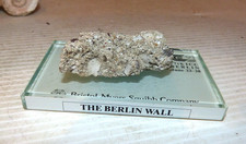 Original Piece of the Berlin Wall Mounted On Plaque Bristol Myers Squibb Gift picture