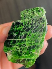 Emerald green XL Chrome Diopside Crystal Specimen picture