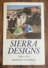 Vintage Fall 1974 Sierra Designs Product Brochure 5.5