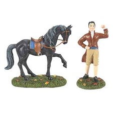 Dept 56 BROM VAN BRUNT AND DAREDEVIL SET/2 Sleepy Hallow Halloween 6014699 picture