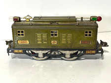 Lionel O Gauge 3-Rail No. 8E Electric Locomotive Olive 0-4-0 Headlight - TESTED picture