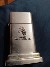 * 1967 * Zippo BARCROFT TABLE Lighter FRIDEN Calculator Machine Company picture