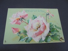 1907 TUCK'S ART SERIES 6881 POSTCARD FRAGRANT & FAIR THE ROSE PM WATERVILLE, WA picture