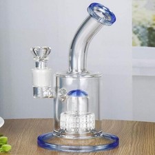 Matrix recycler rigs Perc Glass Water Pipe bong Hookah Smoking 14mm 8