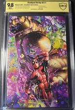 🔥 DEADPOOL NERDY 30 #1  CBCS 9.8 SIGNED BY CLAYTON CRAIN INFINITY Signature picture