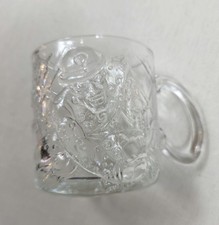 Vintage 1995 Batman Forever Riddler McDonalds 3D Glass Mug picture