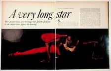 Judith Jamison Dance Article Magazine Spread Alvin Ailey Herbert Migdoll picture