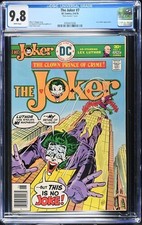 Joker 7 DC Comics 1976 CGC 9.8 white pages Mark Jewelers Newsstand variant RARE picture