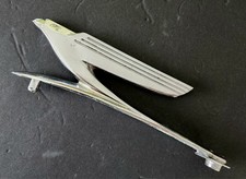 NOS VINTAGE AFTERMARKET 1936 CHEVROLET HOOD ORNAMENT CHEVY FLYING WINGED EAGLE picture