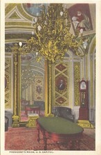 Circa 1914 President's Room U.S. Capitol R-45531 Postcard picture