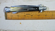 Vtg Italian INOX Lock Blade Pocket Knife picture