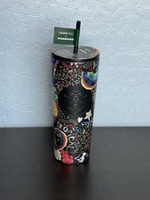 Starbucks Farm Rio Borogodo Cold Cup Tumbler 24oz Stainless Steel Rainbow NWT picture