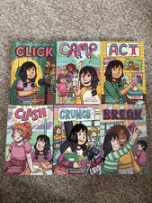 Click Graphic Novel Set Softcover Lot by Kayla Miller Olive School Life Drama picture
