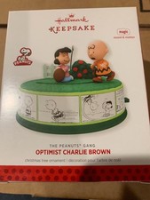 Hallmark Keepsake Ornament 2013 Optimist Charlie Brown The Peanuts Gang Magic picture