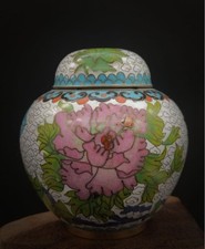 Chinese Antique Toy Jingtai Indigo Flower Bird Crest White Background picture