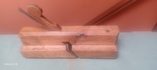 EARLY RARE US MADE MOLDING PLANE USED IN MAKING OF LINENFOLD BY H. WETHERELL picture