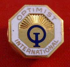 Optimist International OI Club Organization Thread-Back Lapel Pin picture