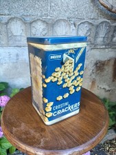 Old Tin Box Cracker Crostini Soda PAVESI Rare Vintage Memorabilia picture