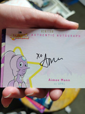 Cryptozoic Steven Universe Trading Cards Lot + Aimee Mann Autograph 028/150 2019 picture