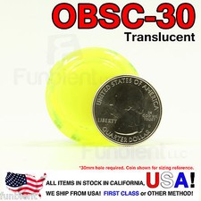 Sanwa Original OBSC-30 Yellow Translucent Push Button JAMMA guitar killswitch picture
