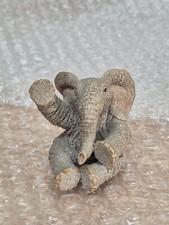 Country Artists TUSKERS Harriet Baby Elephant Waving Figurine  picture