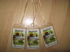Delta Airlines Houston Luggage Tags - Vintage DL IAH Playing Card Name Tag (3) picture