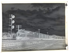 C. 1948 Boston & Maine Railroad #3813, #4262 Fitchburg, MA Photo Negative picture