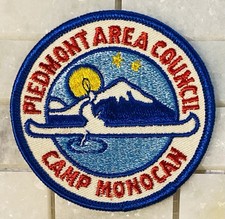 Vintage Boy Scouts Camp Monocan Piedmont Area Council NEW Unused BSA picture